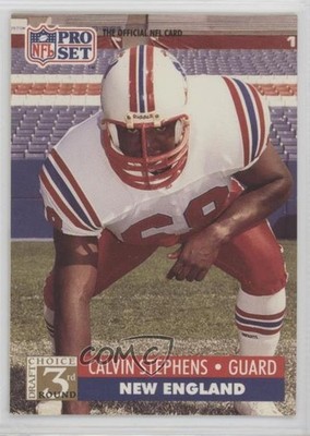 1991 Pro Set 2nd Round Draft Choice Calvin Stephens #785 Rookie RC 0k8b