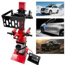 Heavy-Duty Auto Spring Compressor Tool with Safety Cage & Foot Pedal Control