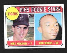 Click to enlarge Tigers 1969 Rookie Stars (Mike Kilkenny / Ron Woods)