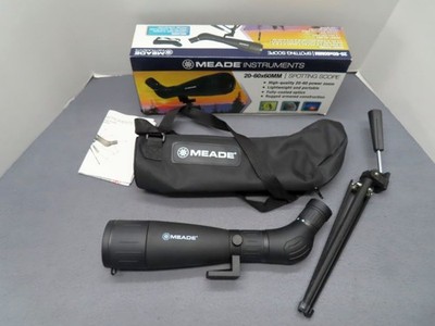 MEADE 20-60x60mm Zoom Spotting Scope with Tripod & Soft Case