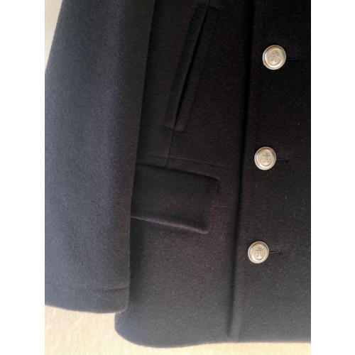 希少　1990〜2000s gloverall P coat Gloverall 90s Gingston S Wool Black Paisley Duffle Coat Used