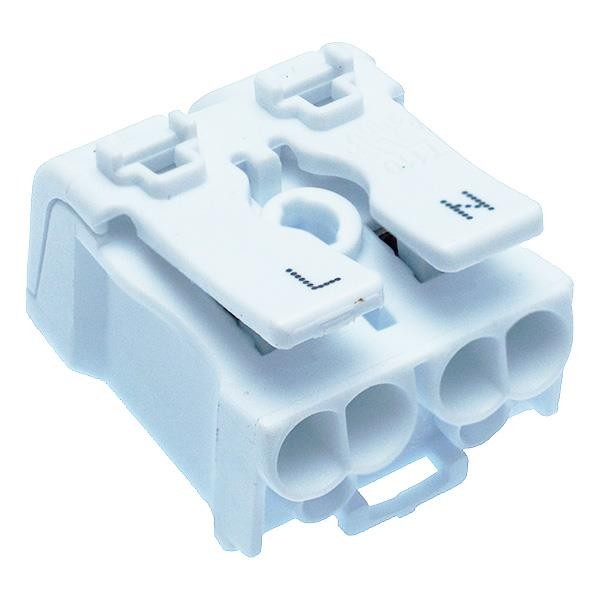 5 x 2 Way Push Wire Cable Connector Neutral Live Terminal Block