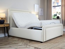 The Electric Adjustable Mobility bed With Mattress  And Headboard/All sizes