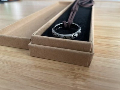 Uncharted Nathan Drake [Magna Sic Parvis] Ring Necklace Strap Collector Edition