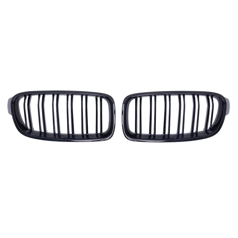 Glossy Black Front Bumper Kidney Grille For BMW F30 F31 F35 320i 328i 2012~2017 Foto 4 de 4
