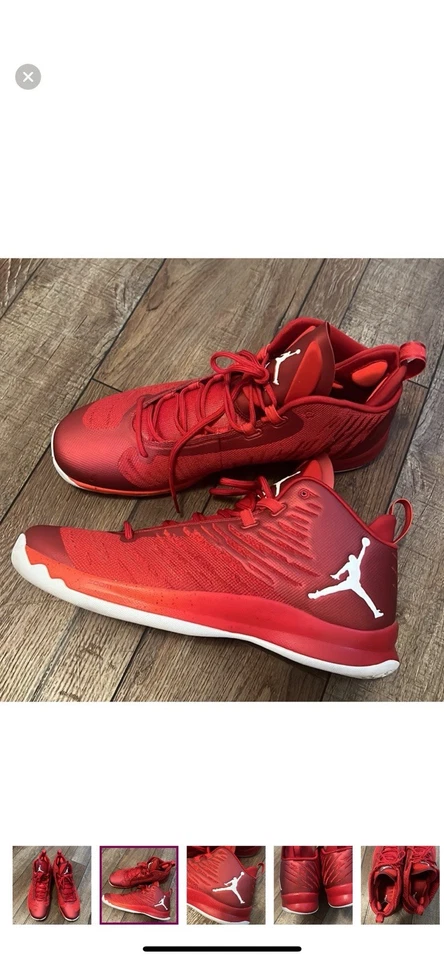 Zapatos Jordan Super Fly Infrarrojo 2016 #844691-640 Talla 16 Foto 2 de 4