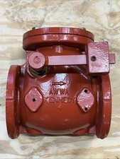 4” FLANGED CHECK VALVE OUTSIDE LEVER WEIGHT CLOW KENNEDY M&H Lay Lgth 11.5” USA
