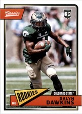 2018 Classics #290 Dalyn Dawkins RC - FB