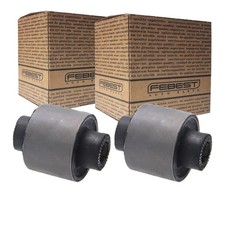 2X FEBEST QUERLENKERLAGER BUCHSE HINTEN passend für GENESIS G80 G90/G90L HYUNDAI