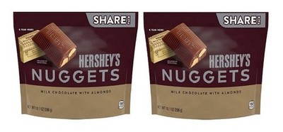 Hershey's Nuggets Milk Chocolate with Almonds 2 Pack