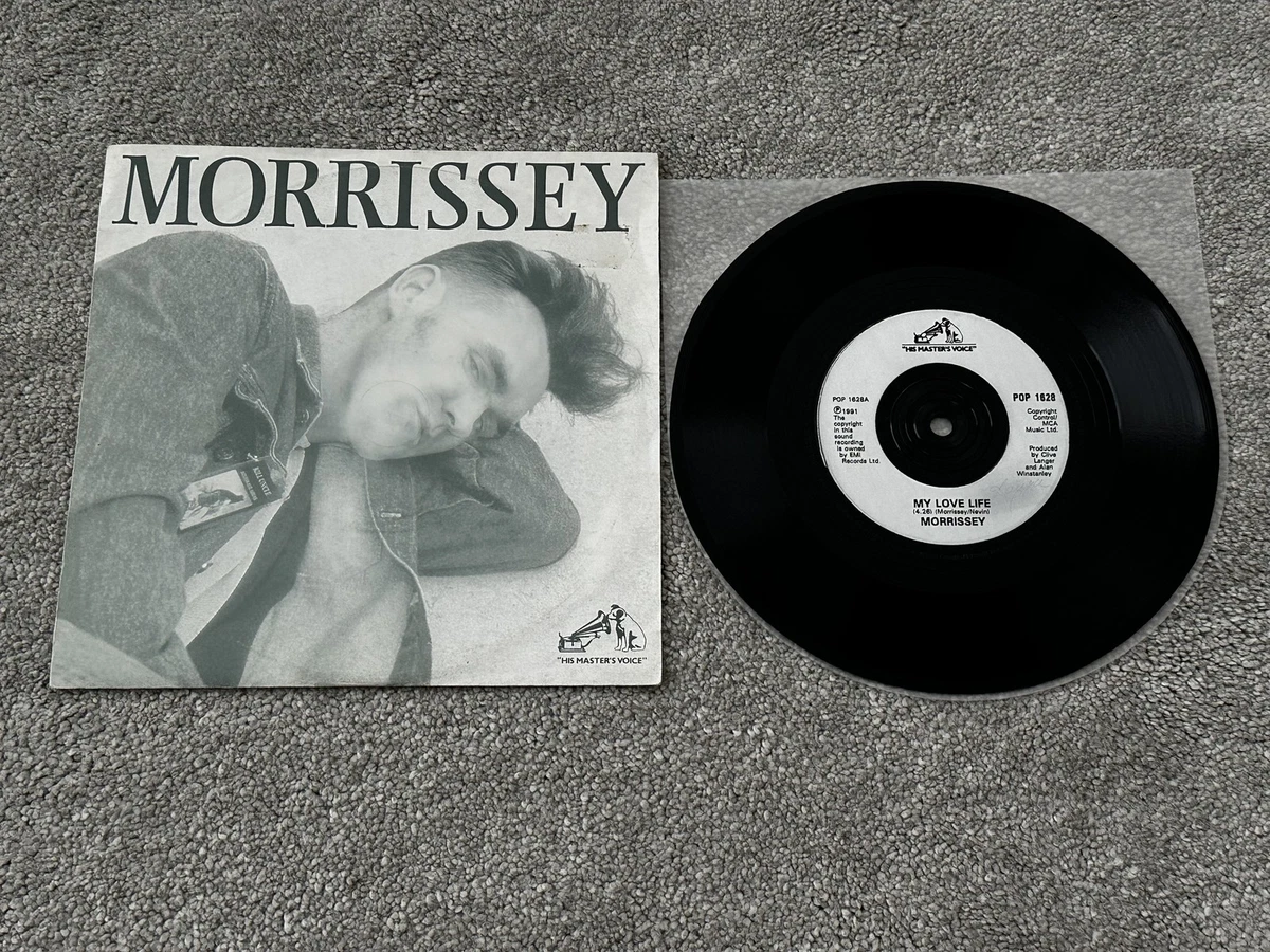 Morrissey Music Records Rock Single 7