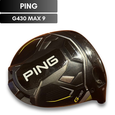 PING G430 MAX 9* Driver Head Only Right Hand USED D4214