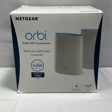 Netgear Orbi AC3000 Trri-Band Wireless Router RBK50-100NAS - White 2-Pack 