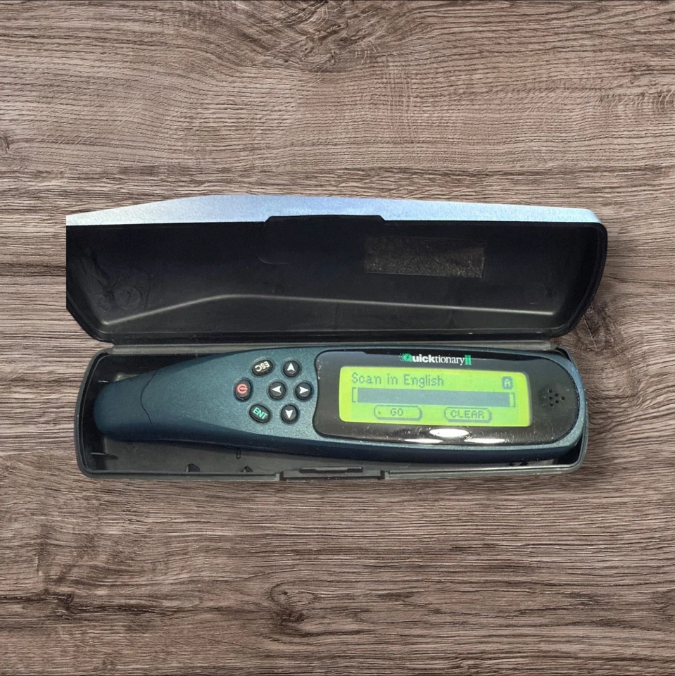 Quicktionary Reading 2 Portable Pen Personal Reading Assistant w/ Case Wizcom - Image 3 of 4