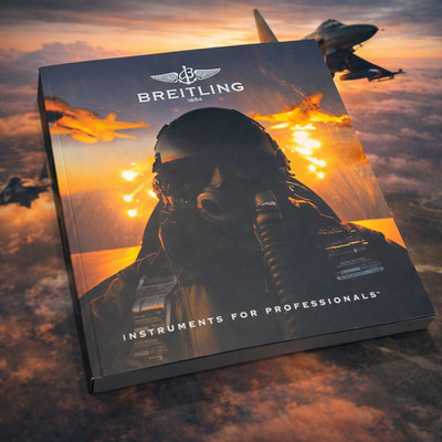 BREITLING 1884 INSTRUMENTS FOR PROFESSIONALS ' 2016 CHRONOLOG'  CATALOG BOOK