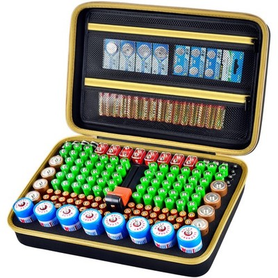 Boobowl Battery Organizer Case, Batteries Holder Box Container Carrying Hard ...