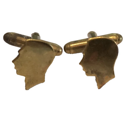 KING EDWARD VIII CUFFLINKS ART DECO 1930S VERY RARE