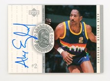 1999-00 Upper Deck NBA Legends Legendary Signatures Alex English