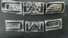 2021-2022 GMC Canyon Front & Tailgate Emblems GM - 84907452 Chrome Black (read)