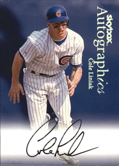 Cole Liniak trading card