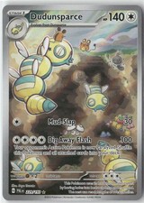 Dudunsparce 229/193 Illustration Rare Paldea Evolved Pokemon Holo Near Mint
