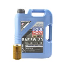 5L Liqui Moly Longtime High Tech 5W30 Mann Engine Oil Change Kit for E36 318i L4