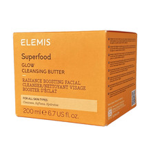 ELEMIS  Superfood AHA Glow Cleansing Butter 200ml/6.7oz -NIB