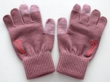 Nike Knitted Tech Grip Gloves Youth L/XL Elemental Pink/Soft Pink/Bright Crimson