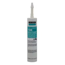 Dowsil 4060069 Silicone Sealant, 10 Oz, Cartridge, Black, Silicone Base, 700
