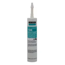 Dowsil 4060069 Silicone Sealant, 10 Oz, Cartridge, Black, Silicone Base, 700