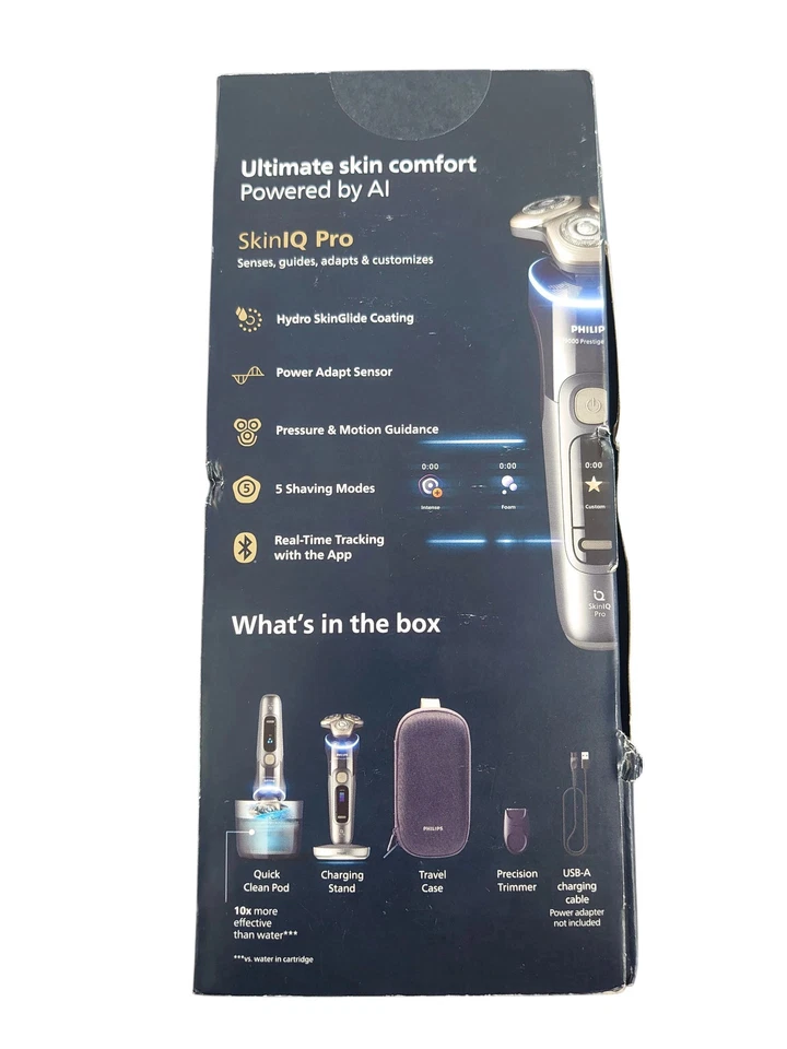 Philips? i9000?Prestige?Ultra (XP9402) Rasoio grigio - Immagine 3 di 4