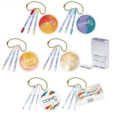Porte-clés miniature Copic 2 Ciao Acrea set complet 7 capsule Gacha jouet Jap...