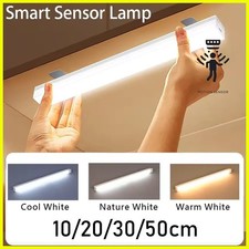 Motion Sensor LED Cabinet Light USB Rechargeable Bar for Closet Kitchen
