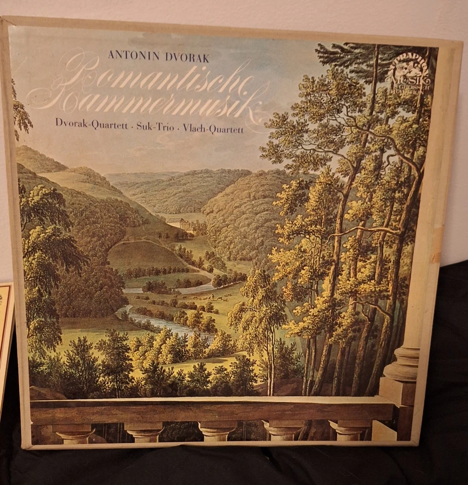 Suk Trio, Vlach-Quartet- Chamber Music of Dvorak / Supraphon red stereo 7 LP Box Foto 3 de 4