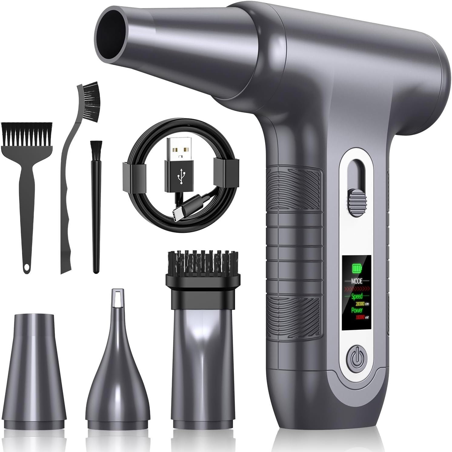 Air Duster 200.000 RPM vs Bombolette: Il Vincitore con Display HD