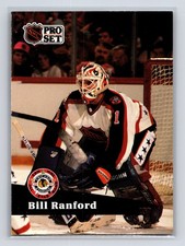 1991-92 Pro Set - Bill Ranford #283 Edmonton Oilers Hockey Card