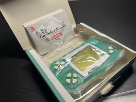 WonderSwan Console Frozen Mint CIB Complete In Box US SELLER