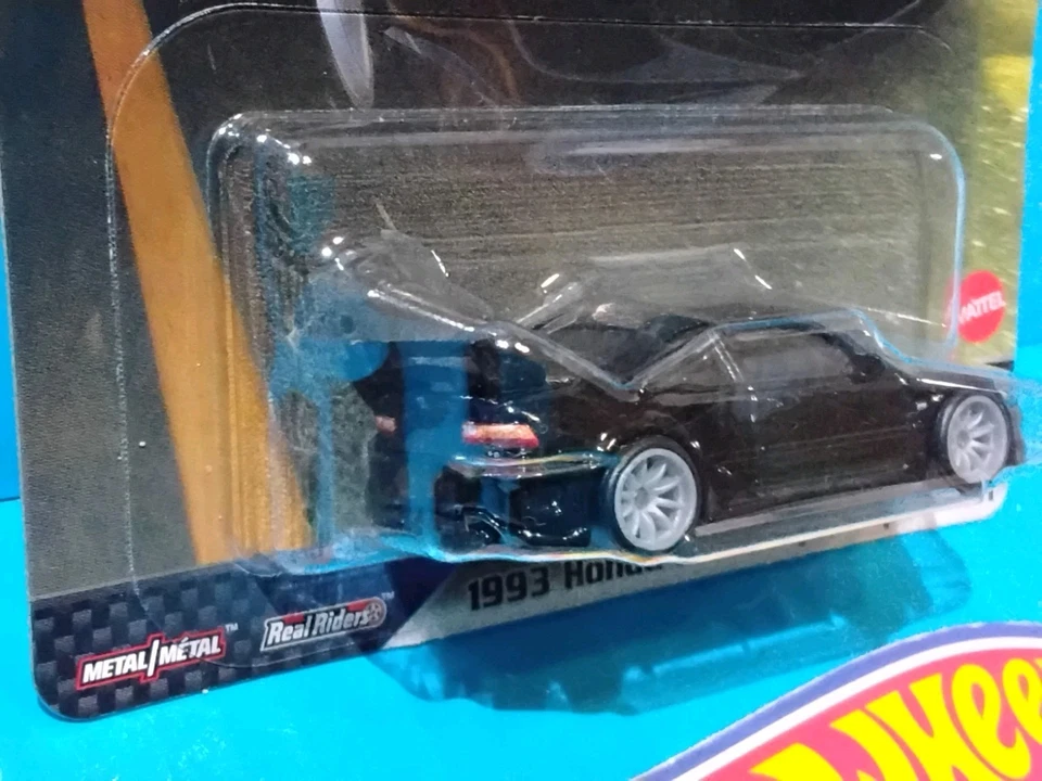 2025 HOT WHEELS FAST & FURIOUS 1993 HONDA CIVIC COUPE EX EJ1 #1 BLACK JDM - Image 3 of 4