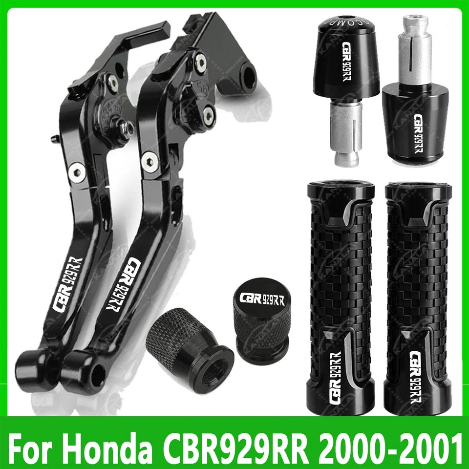 4Pcs For Honda CBR929RR 2000-2001 CNC Adjustable Long Brake &Clutch Levers Sets - Image 2 of 4