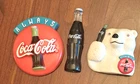 VTG 90's Coca-Cola Fridge Magnets Lot of 3 Polar Bear, Always & Bottle