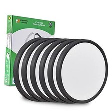 12 Inch LED Flush Mount Ceiling Light 24W, 2520LM, 3000K/4000K/6000K CCT 6PK