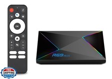 Android TV Box 14.0,R69PLUS 4GB RAM 32GB ROM Android 14 Box,CPU A