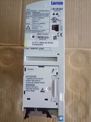 Lenze 8200 Vector 5.5KW E82EV552_2C/ E82EV552K2C/ E82EV552-2C Brand New via DHL