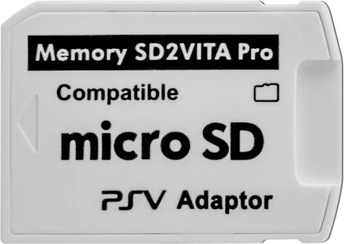 SD2Vita 6.0 PS Vita Micro SD Memory Card Adapter, Ultimate 6.0 Version Compat...
