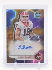 BROCK BOWERS 2023 BOWMAN UNIVERSITY'S BEST AUTO GOLD /50 #BOA-BB Q6724