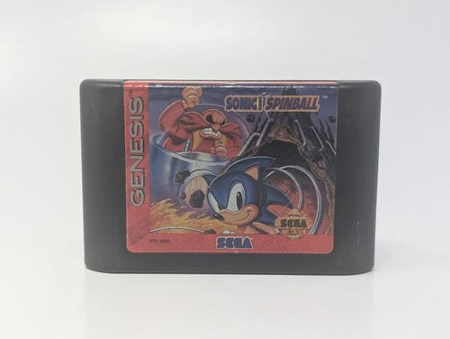 Sonic Spinball (Sega Genesis, 1993) - Cart Only