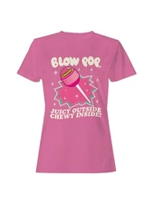Officially Licensed Blow Pop Charms Blow Pop Design Women's T-shirt