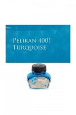 Pelikan 4001 Bottled Ink for Fountain Pens, Turquoise, 1 fl oz, Turquoise