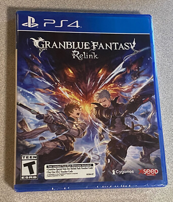 Granblue Fantasy Relink PS4 Brand New Sealed Xseed 82387-TS 2109023 859716006871