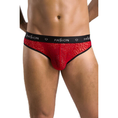PASSION 031 Slip S-XXXL rot schwarz PM10023